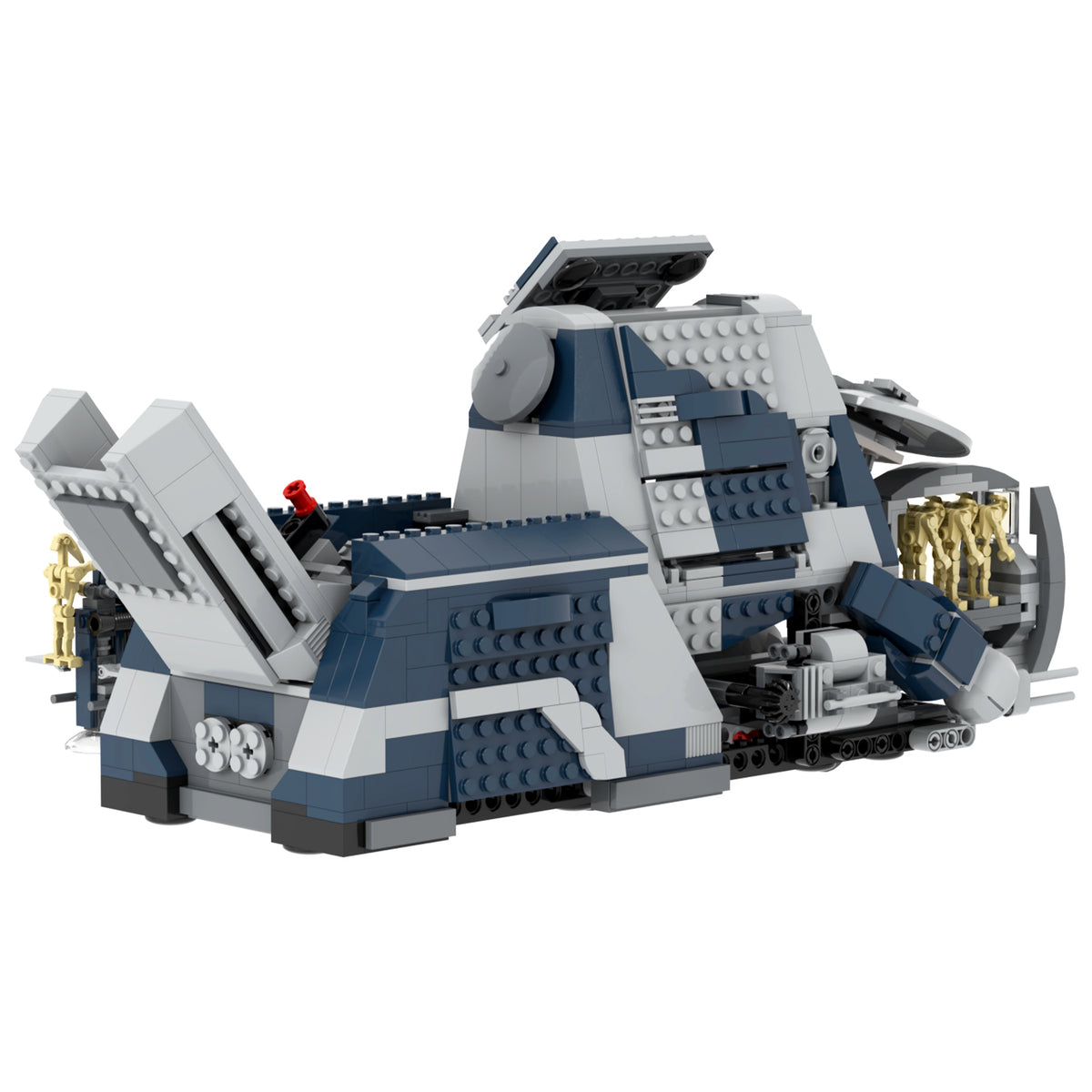 Star Wars Trade Union Troop Carrier MTT MOC Building Block Set 968pcs