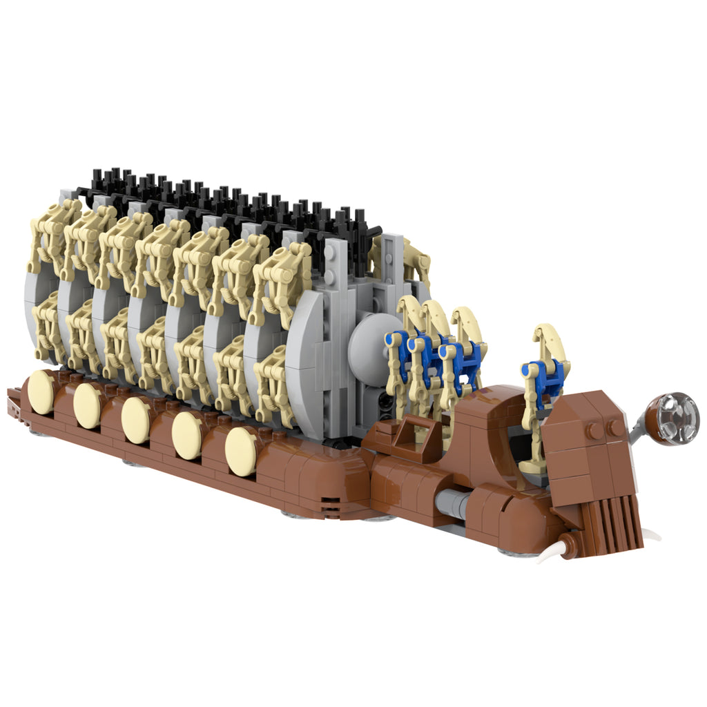 Star Wars Battle Droids Transport Troop Carrier MOC Building Block Set 478pcs