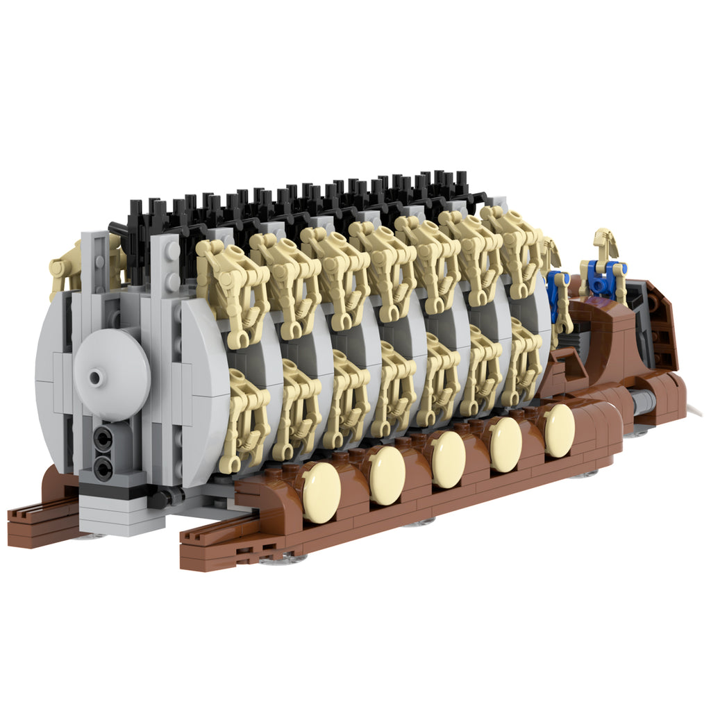 Star Wars Battle Droids Transport Troop Carrier MOC Building Block Set 478pcs