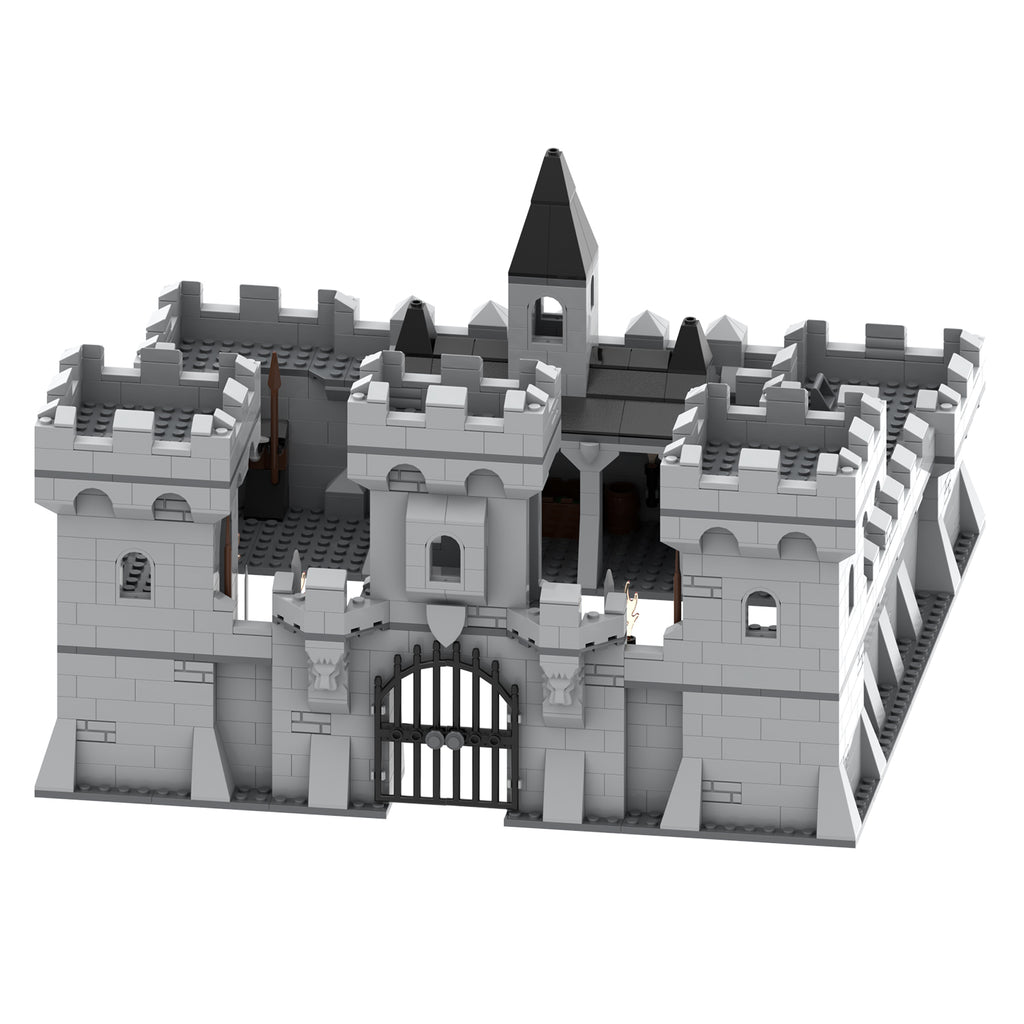 Medieval Castle MOC Custom Building Set 1346pcs