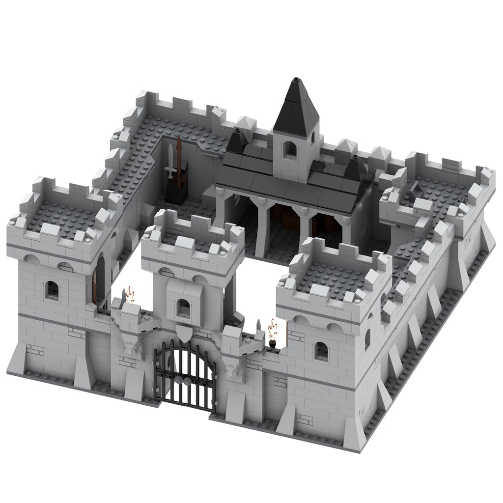 Medieval Castle MOC Custom Building Set 1346pcs