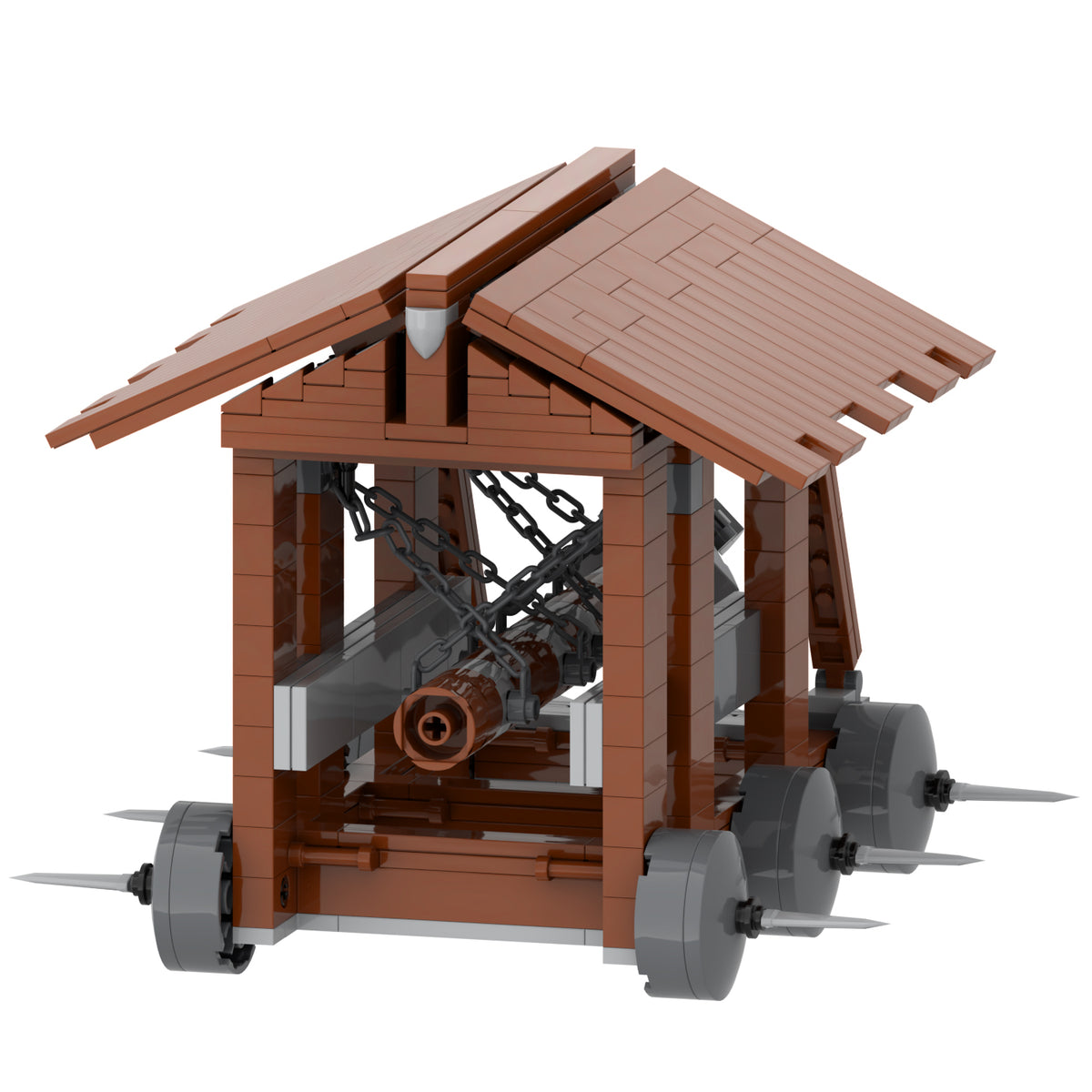 Medieval Siege Battering Ram MOC Set 405pcs 5011