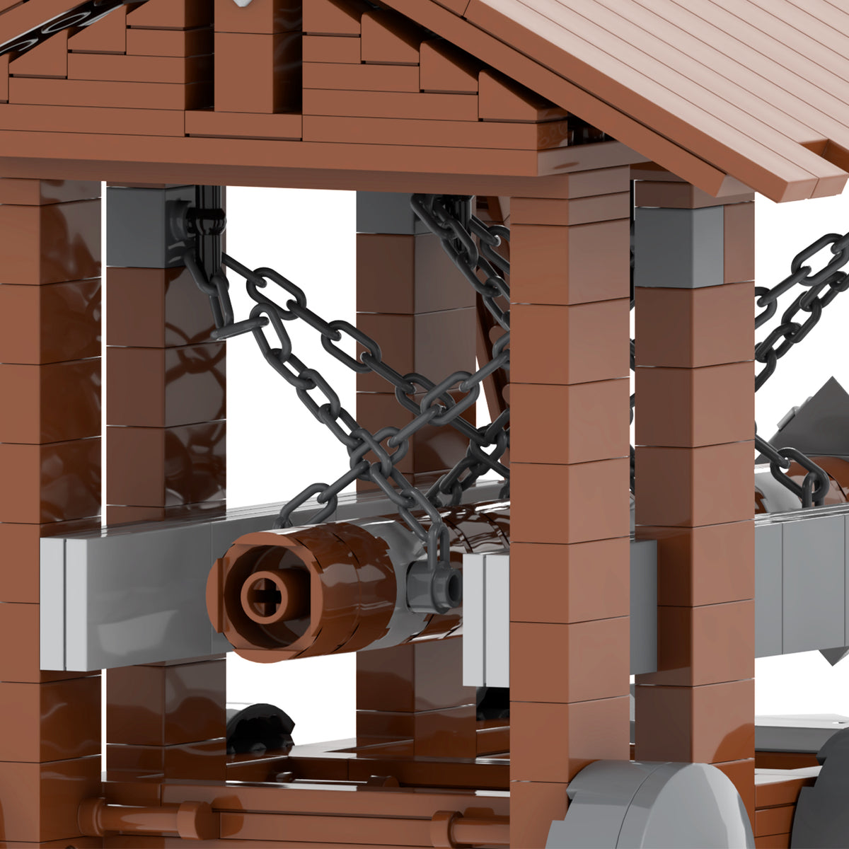 Medieval Siege Battering Ram MOC Set 405pcs 5011