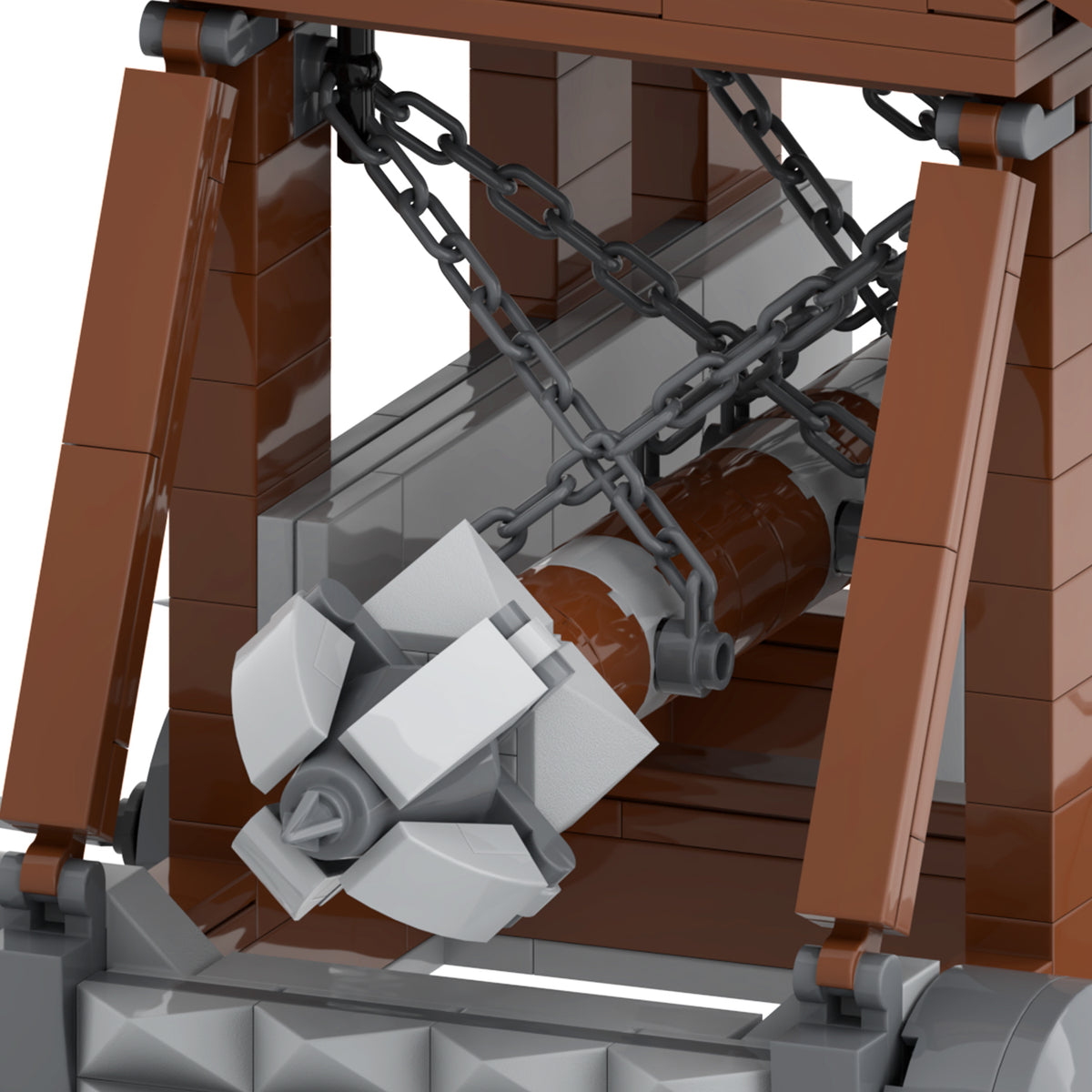 Medieval Siege Battering Ram MOC Set 405pcs 5011