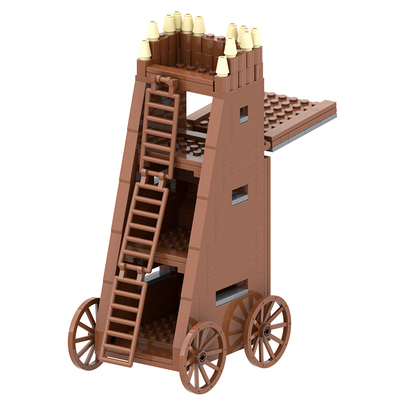 Medieval Siege Tower MOC Set 224pcs 5012