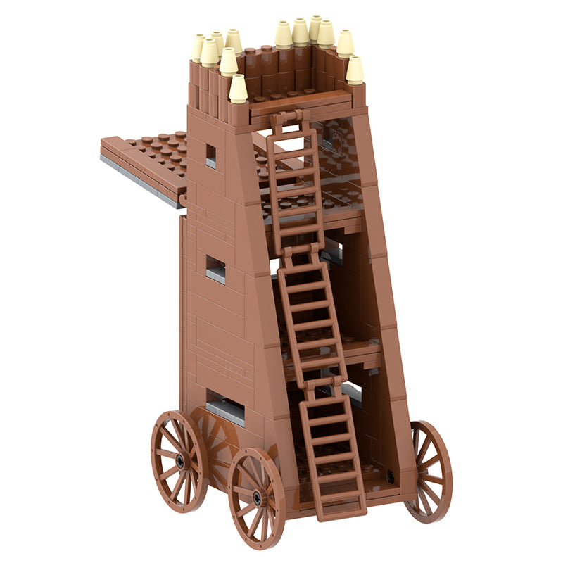 Medieval Siege Tower MOC Set 224pcs 5012