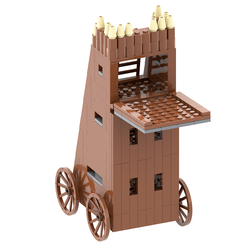 Medieval Siege Tower MOC Set 224pcs 5012