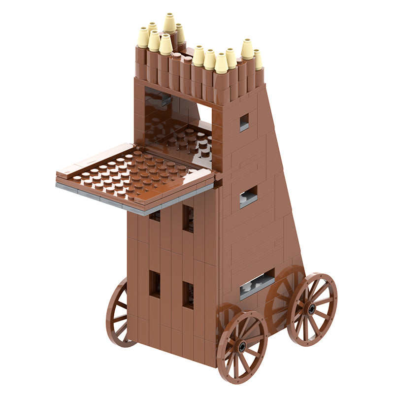 Medieval Siege Tower MOC Set 224pcs 5012