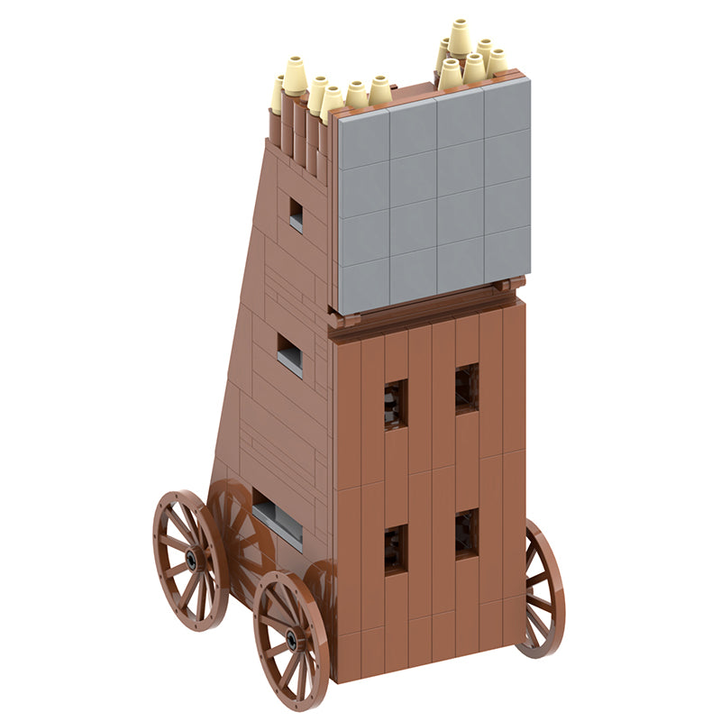 Medieval Siege Tower MOC Set 224pcs 5012