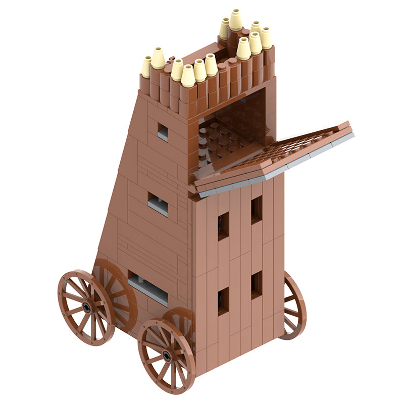 Medieval Siege Tower MOC Set 224pcs 5012