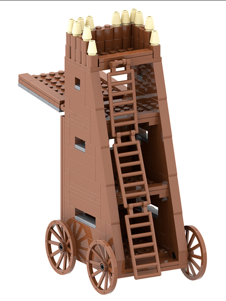 Medieval Siege Tower MOC Set 224pcs 5012