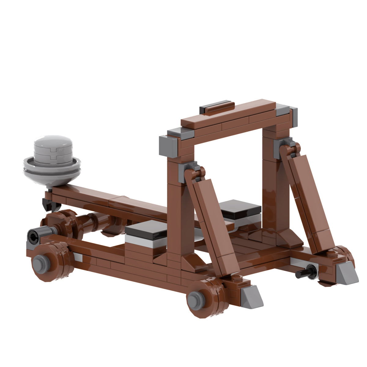 Medieval Siege Catapult MOC Set 122pcs 5021