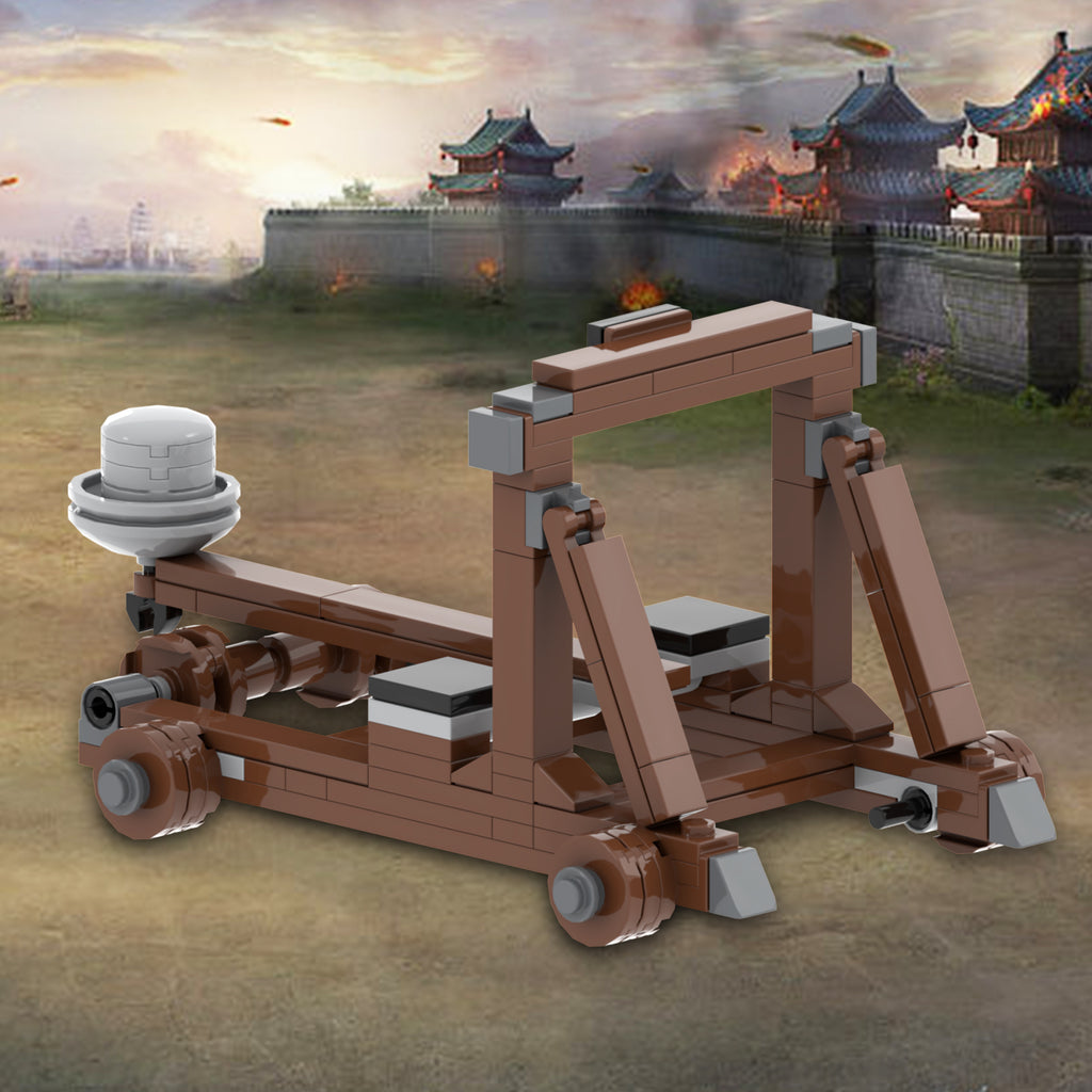 Medieval Siege Catapult MOC Set 122pcs 5021