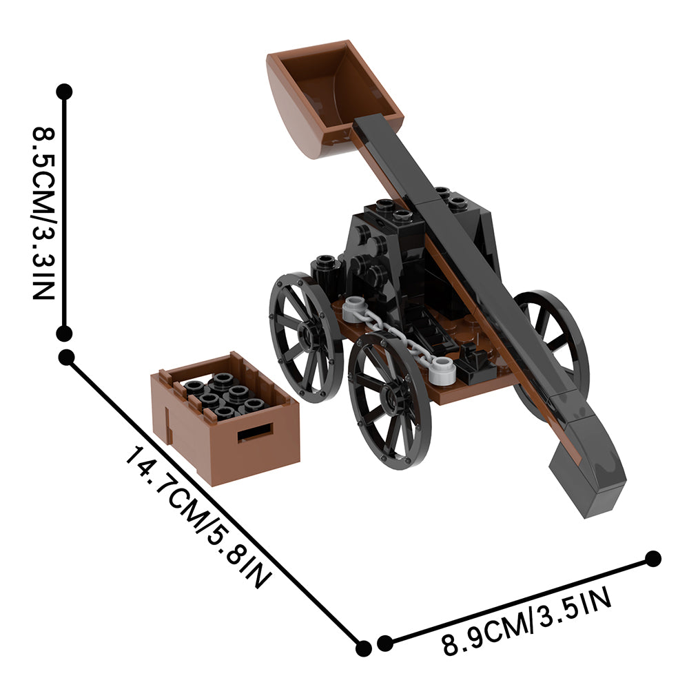 Medieval Siege Trebuchet MOC Set 38pcs 5029
