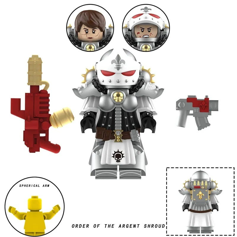 Warhammer 40K Sisters of Battle The Adepta Sororitas Assortment Minifigures Set