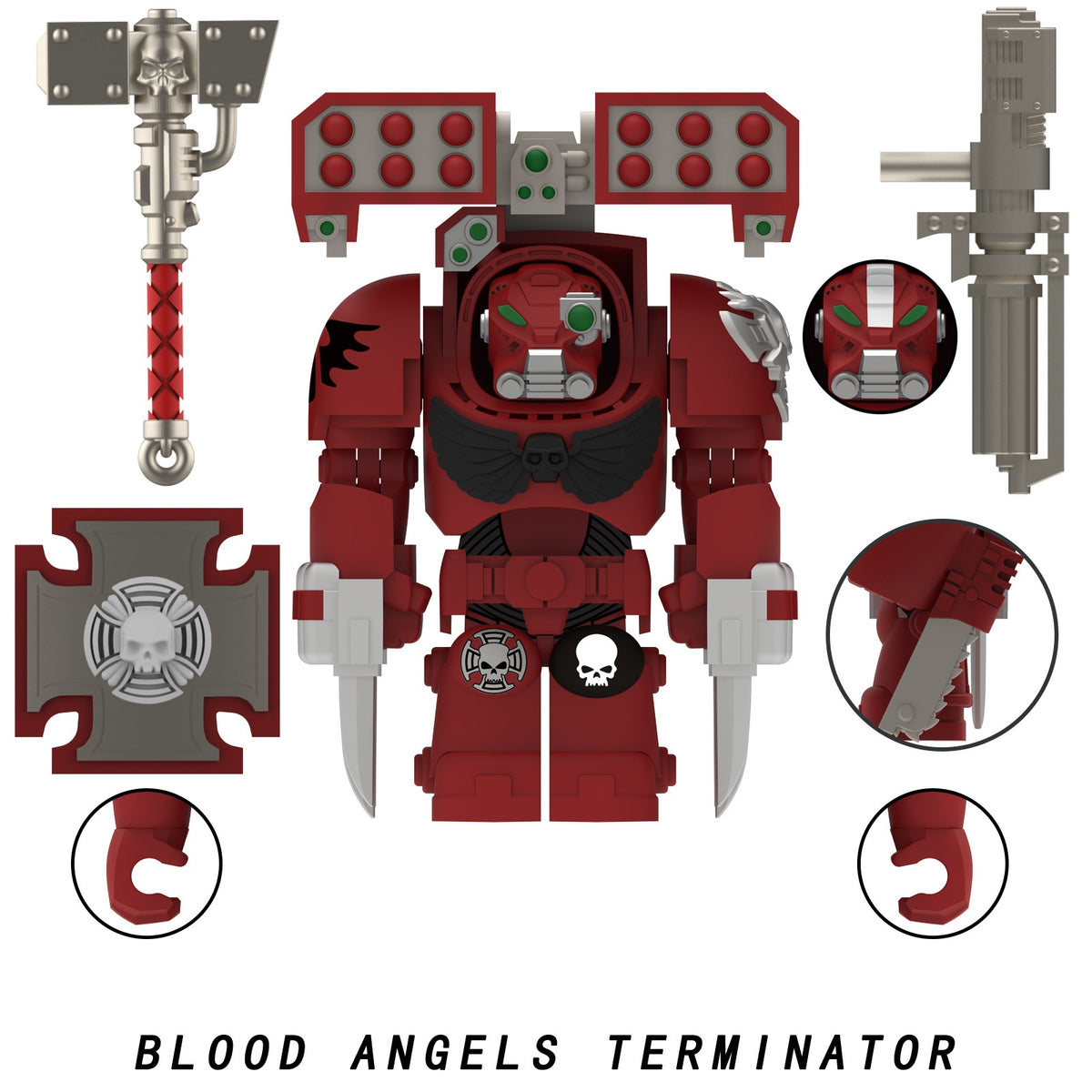 Warhammer 40K Terminators Assortment Minifigures MY