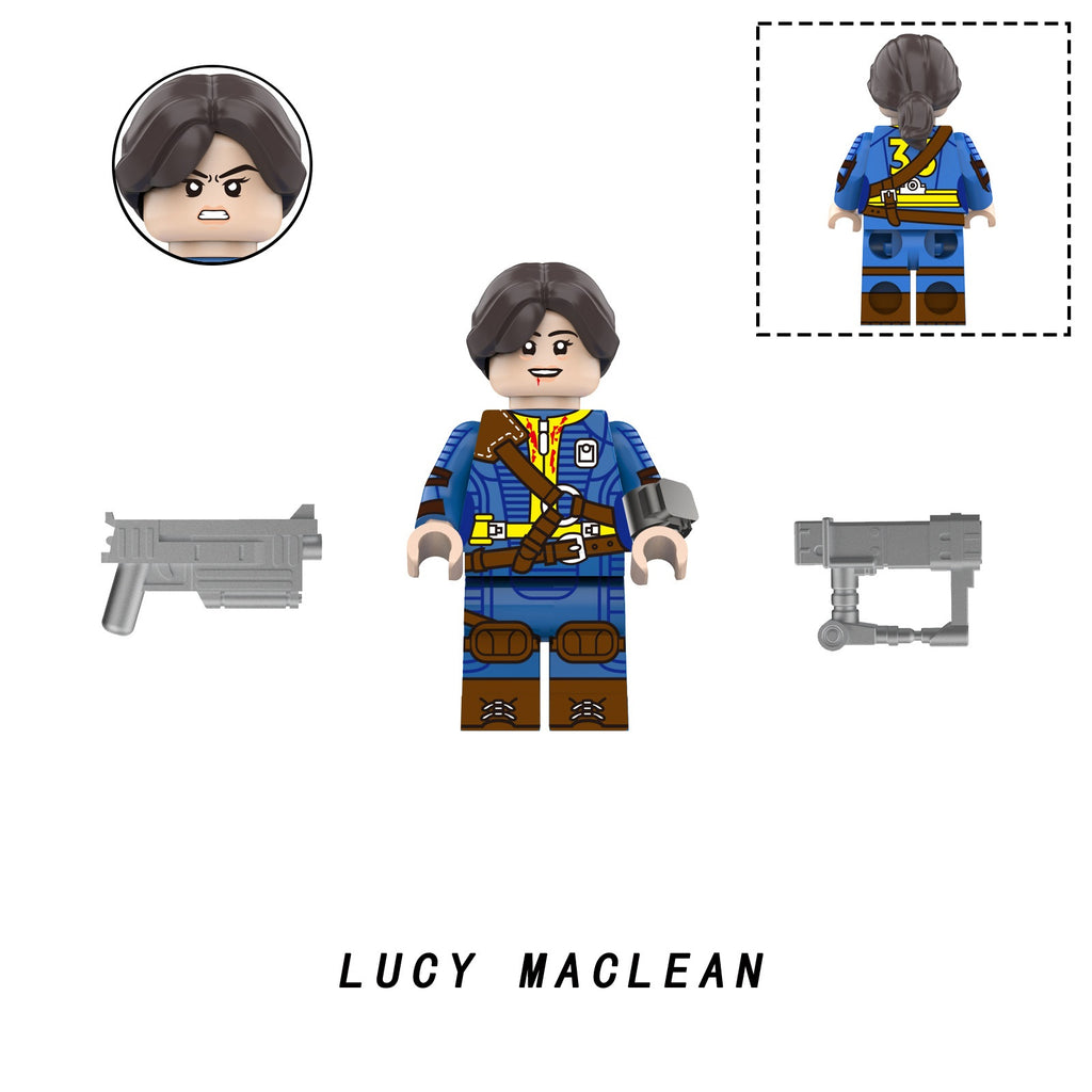 Fallout TV Series Custom Minifigures Power Armor Set