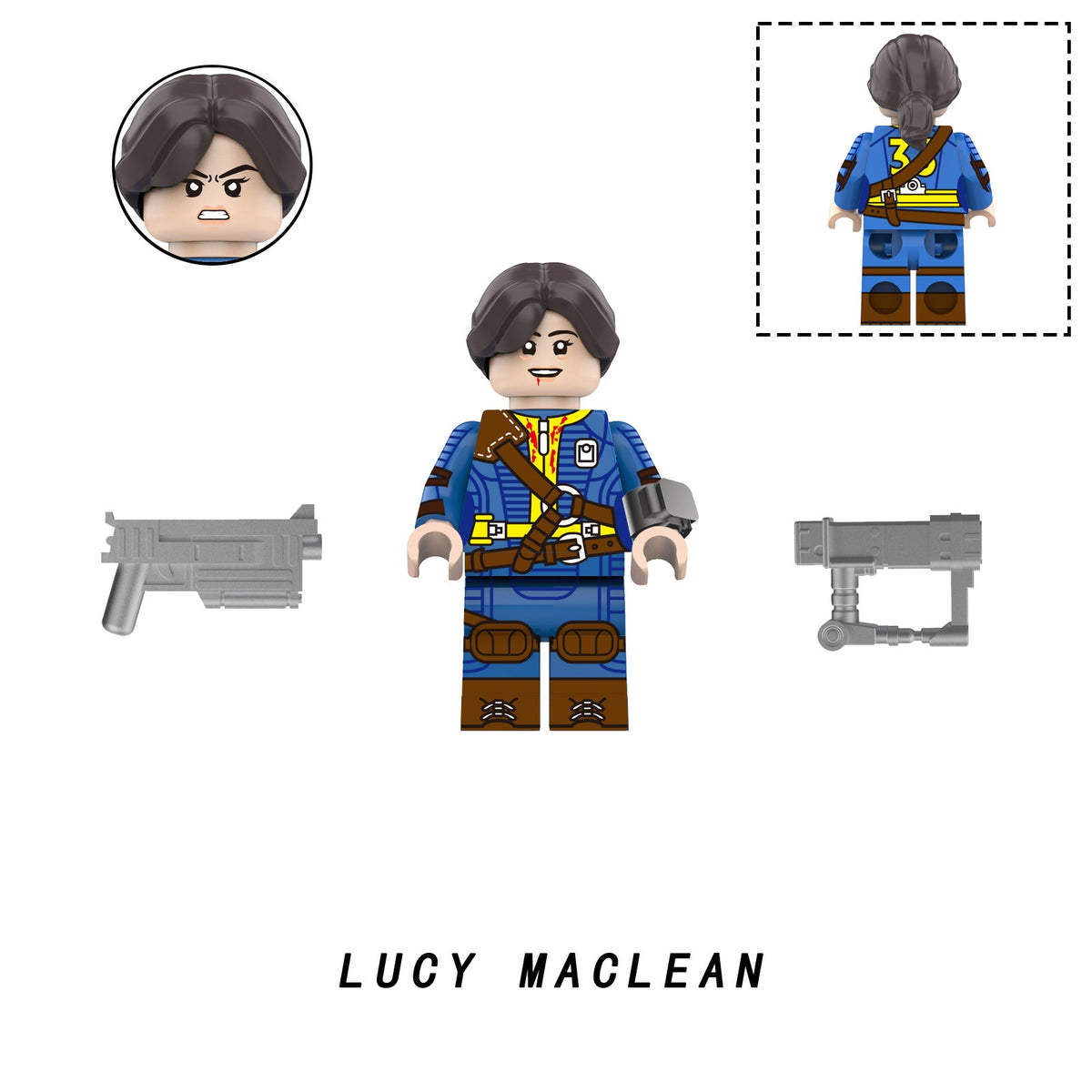 Fallout TV Series Custom Minifigures Power Armor Set