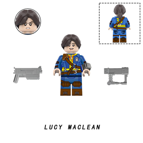 Fallout TV Series Custom Minifigures Power Armor Set