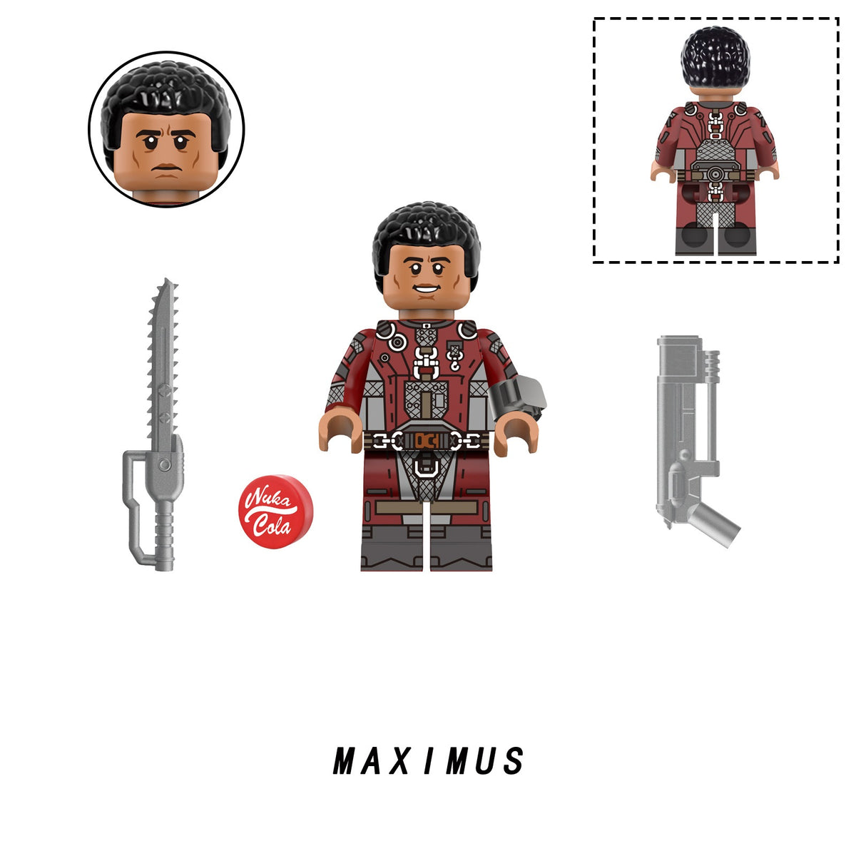 Fallout TV Series Custom Minifigures Power Armor Set