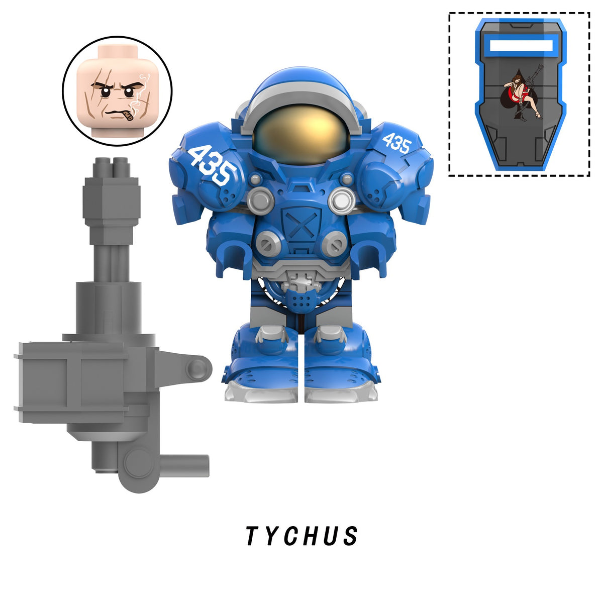 Starcraft Game Marines Custom Minifigures