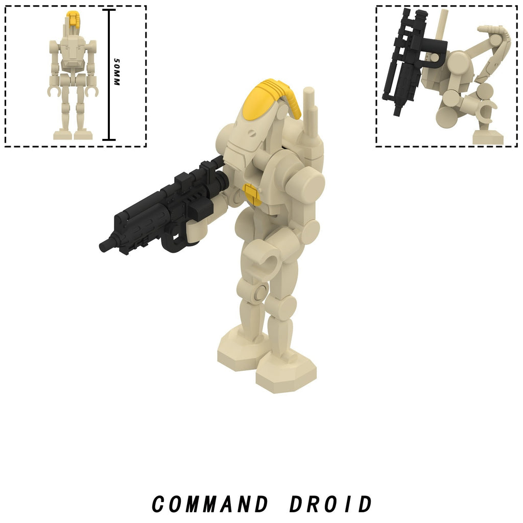 Star Wars B1 Battle Droids with Rotating Arms and Movable Legs Clankers Custom Minifigures MY
