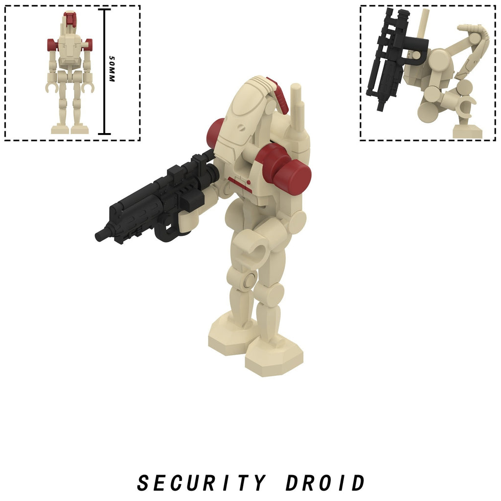 Star Wars B1 Battle Droids with Rotating Arms and Movable Legs Clankers Custom Minifigures MY