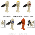 Star Wars B1 Battle Droids with Rotating Arms and Movable Legs Clankers Custom Minifigures MY