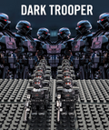 Star Wars Custom Dark Troopers 10 Minifigures Set with Custom Box