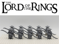 LOTR Mirkwood Elven Double Blade Infantry Army 10 Minifigures Set