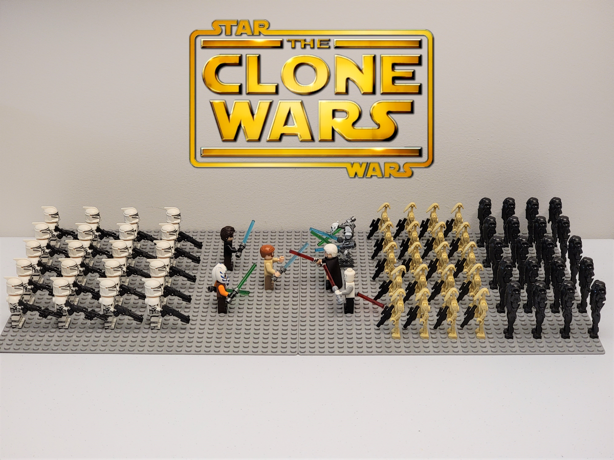 Star Wars The Clone Wars Battle Set 66pcs