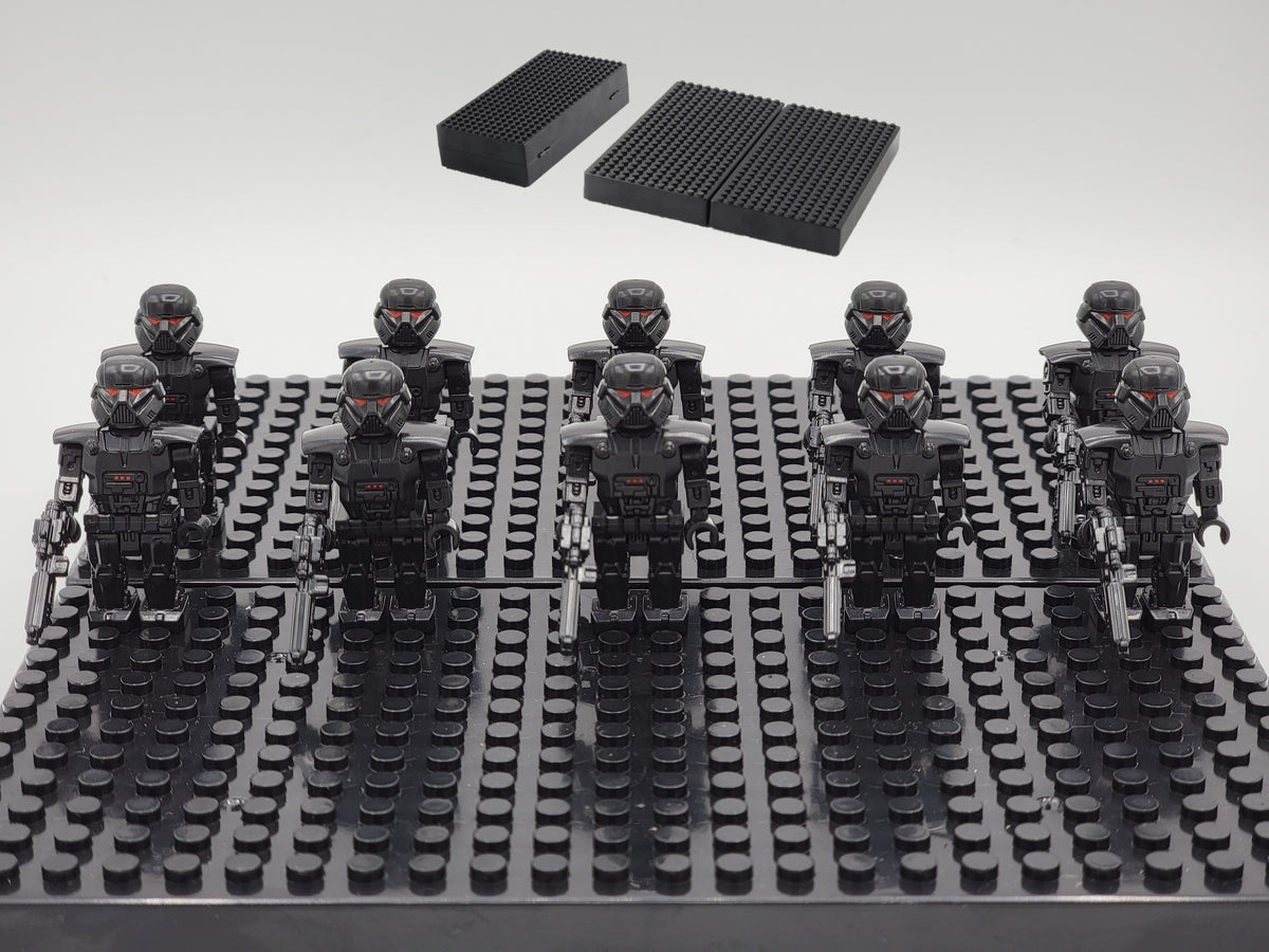 Star Wars Custom Dark Troopers 10 Minifigures Set with Custom Box