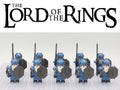 LOTR Mountain Dwarves Heavy Cobalt Army 10 Minifigures Set