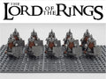 LOTR Dwarf Heavy Longswords Infantry Army 10 Minifigures Set