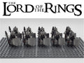 LOTR Dwarf Heavy Pikes Infantry Army 10 Minifigures Set