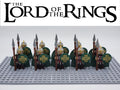 LOTR Rohan Spears Infantry Army 10 Minifigures Set