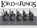 LOTR Dwarf Heavy Spears Infantry Army 10 Minifigures Set