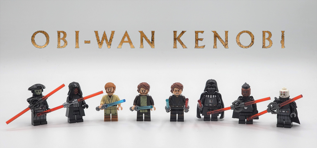 Star Wars Obi-Wan Kenobi Series Custom 8 Minifigures Set