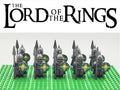 LOTR Rohan Royal Guards Heavy Long Spears Army 10 Minifigures Set