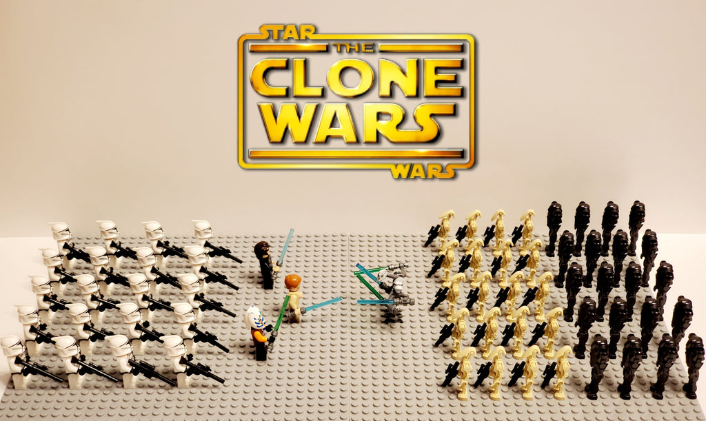 Star Wars The Clone Wars Battle Set 64pcs