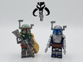 Star Wars Boba and Jango Fett Mandalorians 2 Minifigures Set