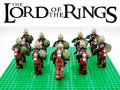 LOTR Riders of Rohan Infantry Army 10 Minifigures Set