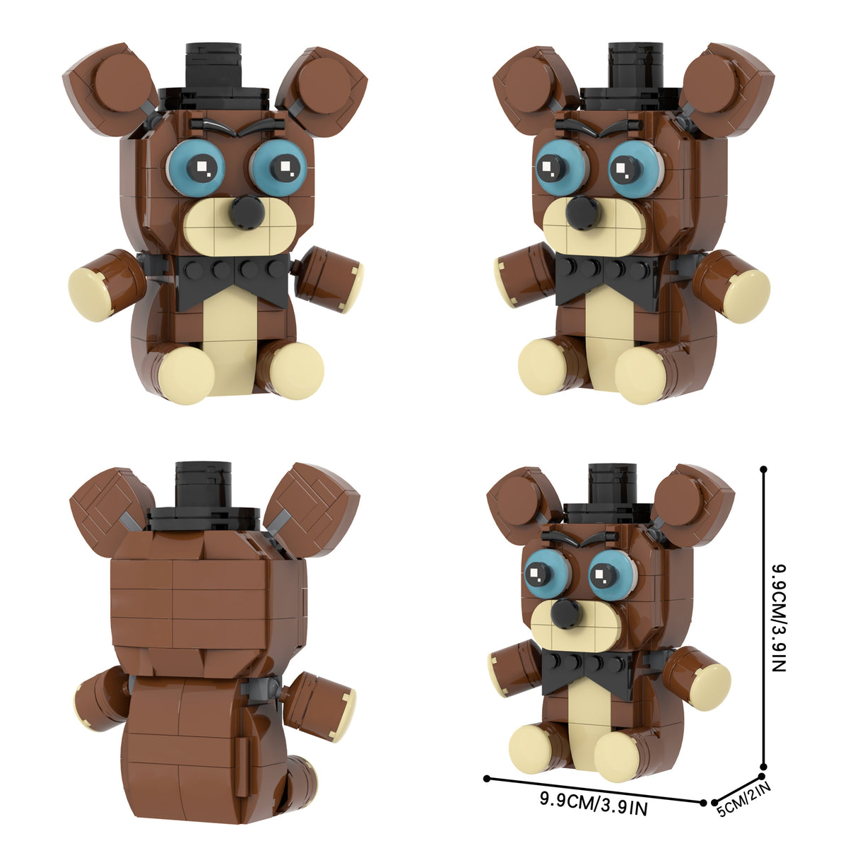Five Nights at Freddy's Stage Cute MOCs Custom Set