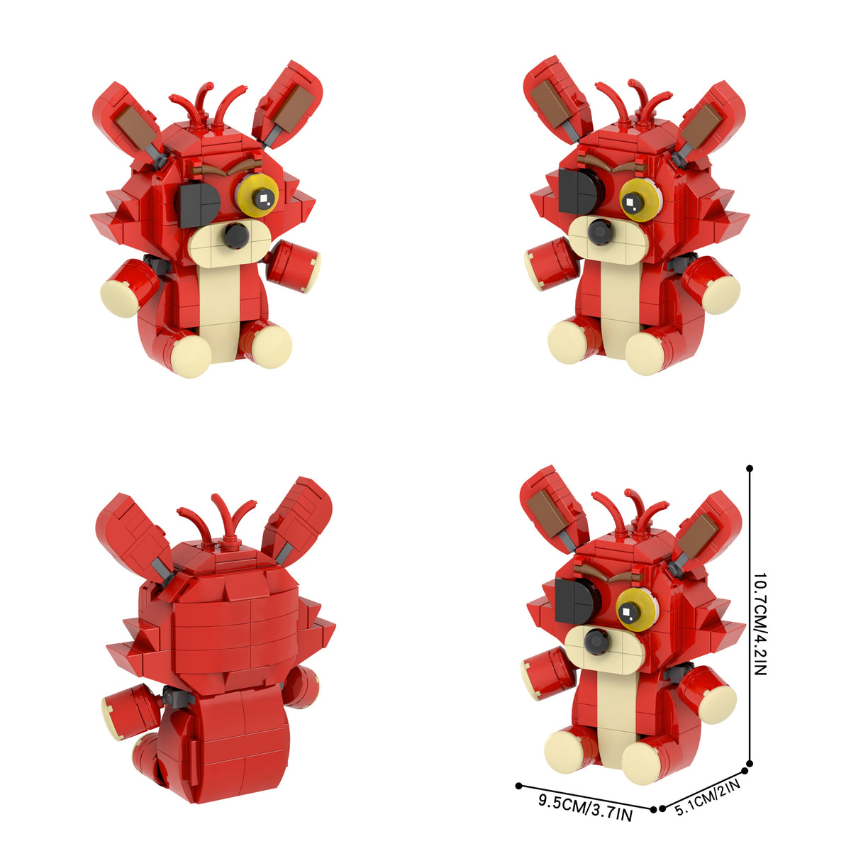 Five Nights at Freddy's Stage Cute MOCs Custom Set