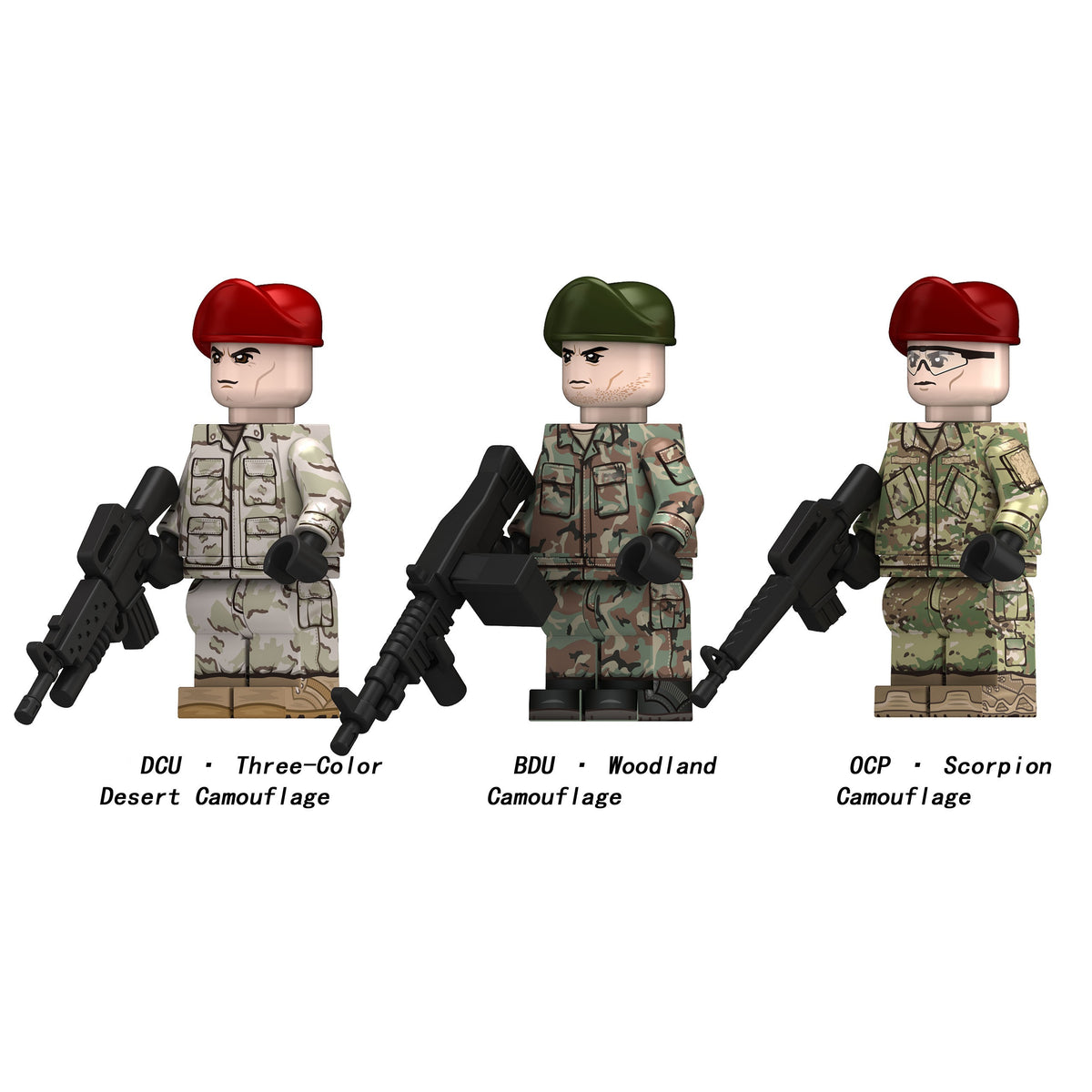 Historic Military Army Minifigures Single Sale 26