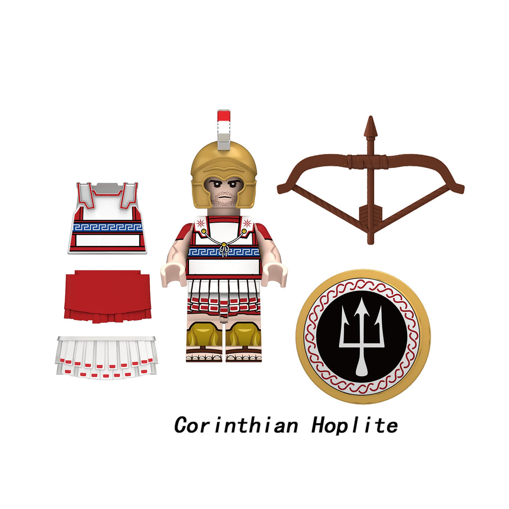 Medieval Spartans Corinthian Athenian Soldiers Army Custom Minifigures N