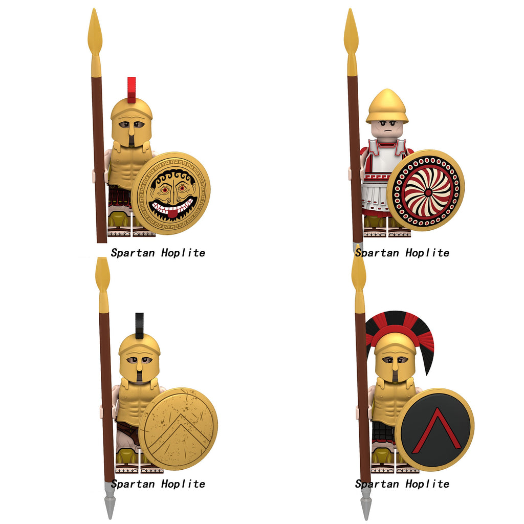 Medieval Spartans Corinthian Athenian Soldiers Army Custom Minifigures N