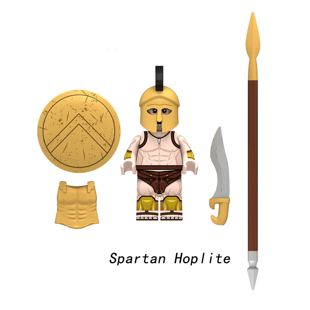 Medieval Spartans Corinthian Athenian Soldiers Army Custom Minifigures N