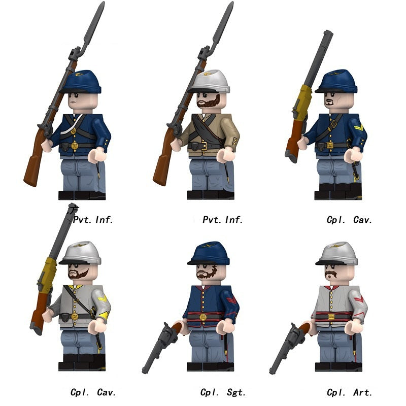 Historic Military Army Minifigures Single Sale 25