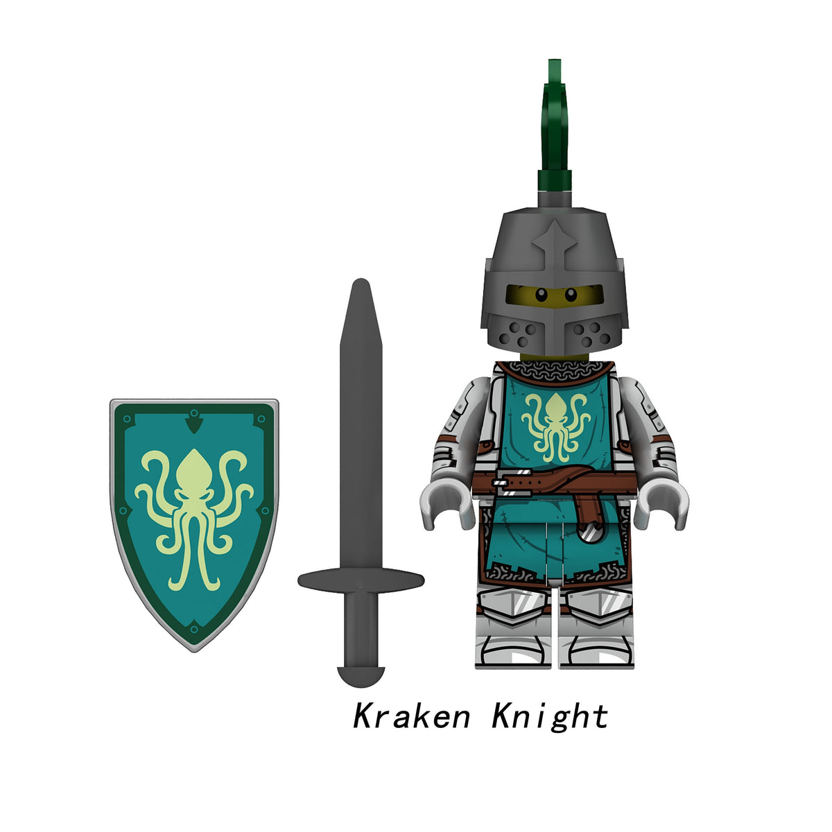 Medieval Knights Soldiers Army Custom Minifigures 2 N